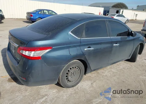 2014 Nissan Sentra S from USA, damaged, VIN 3N1AB7AP2EL693802